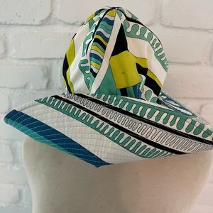 COLOURFUL PUCCI BUCKET HAT